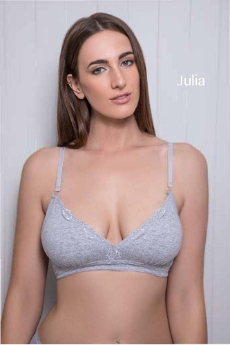 Imagen 4 de 7 de Corpiño Para Amamantar Cómodo Julia