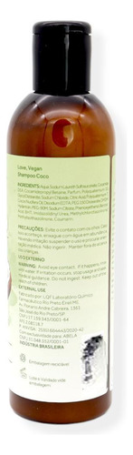 Shampoo Love, Vegan Coco Abela Cosmetics 250ml