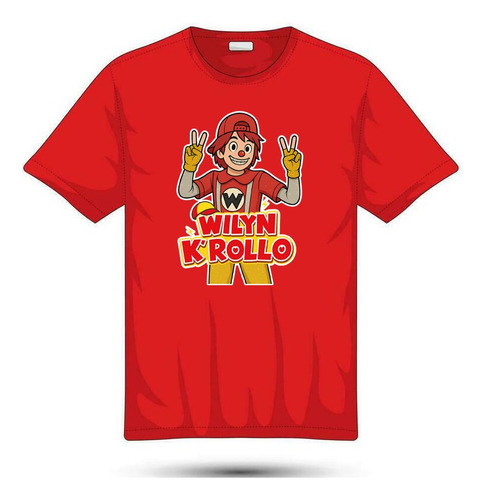 Playera Camisa Wilyn K Rollo