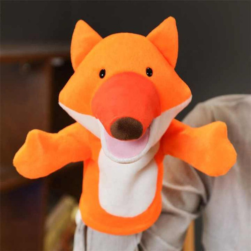 Tuppet De Peluche Con Forma De Muñeco Fox Animal D