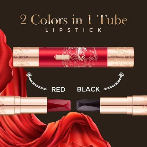 Brillo De Labios: Un Terciopelo Mate De Doble Tubo De Color