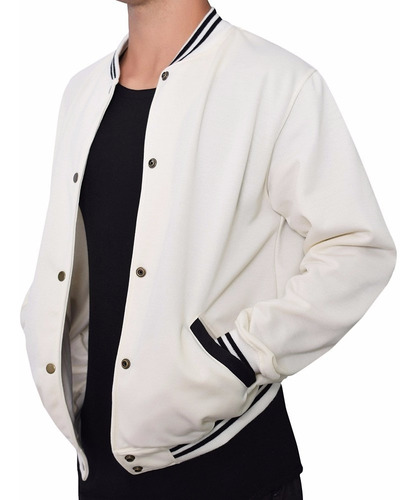 Chaqueta Azar Beisbolera Ch008- Beige