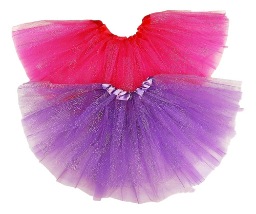 Pollerita Tutus Nena Con Brillitos Colores Varios