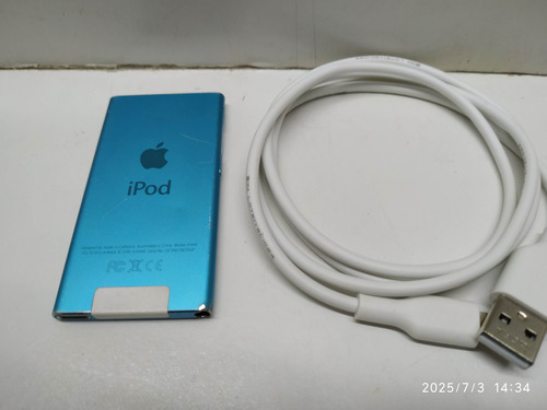 Ipod Nano Séptima Generación Apple A1446 16gb. Celeste (Usado)
