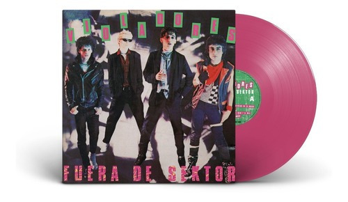 Los Violadores - Fuera De Sektor Vinilo Rosa Ed. Limitada