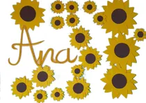 Comprar Combo Girasoles En Goma Eva Margaritas Goma Eva X10