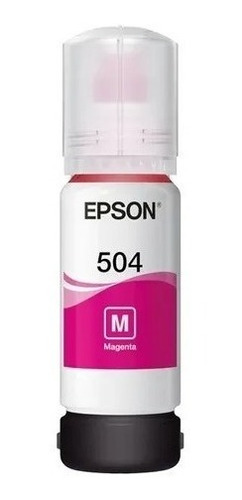 Imagen 1 de 1 de Botella De Tinta Epson T504320 Magenta