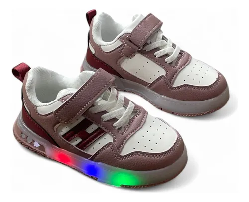 Zapatillas Con Luces Para Niño Y Niña