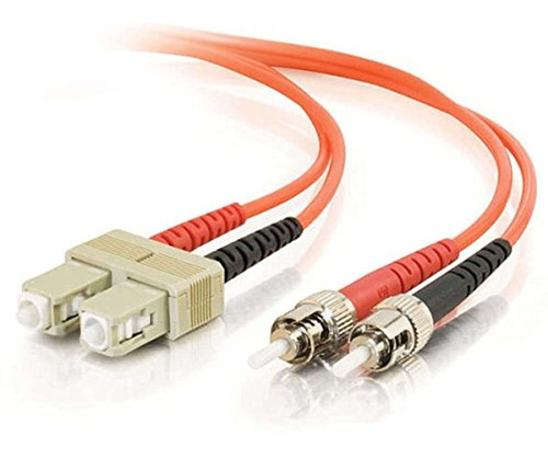 C2gcables Para Ir 09134 Scst 62125 Om1 Cable De Fibra Optic
