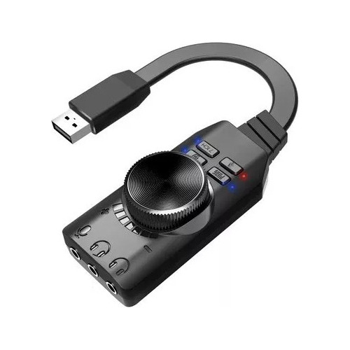 Tarjeta Adaptador De Sonido Usb 7.1 Externa 