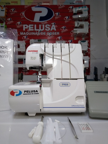 Imagen 8 de 10 de Janome 7933 Overlock - Garantia 3 Años