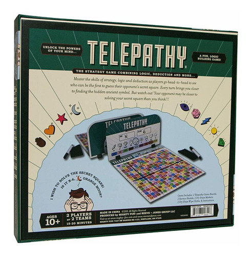 Imagen 3 de 5 de Mighty Fun! Telepathy Head-to-head Logic, Juego De Estrategi