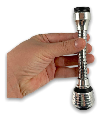 Imagem 5 de 10 de Extensor Torneira 360 Adaptador Flexível Cozinha Banheiro