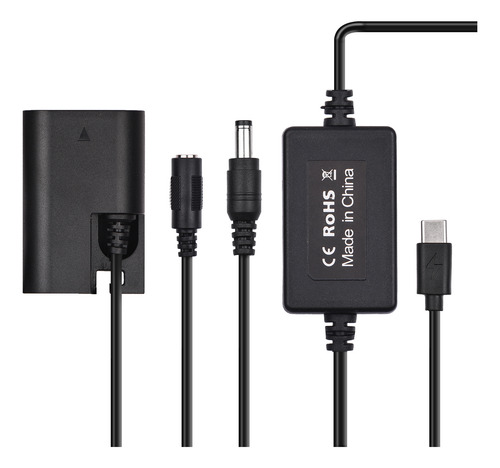 Cable Adaptador De Corriente Dc Eos Pd Tipo C Lp-e6n Acoplad