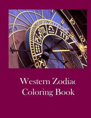 Libro Western Zodiac Coloring Book - Lazaros' Blank Books