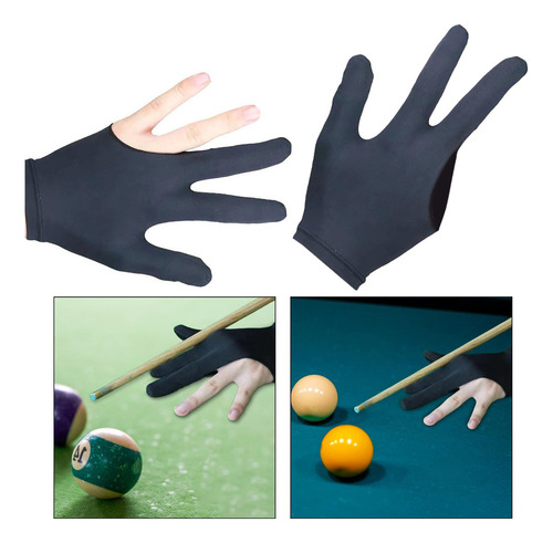 5 X 2 Guantes De Billar, Guantes De Billar Inglés, Guantes