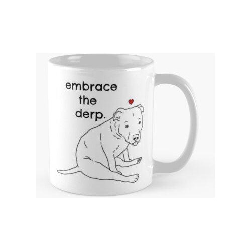 Taza Perro Derpy, Pitbull Derpy, Perro Divertido, Pitbull Di