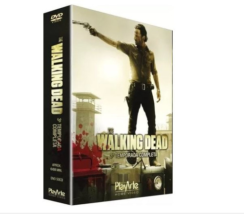Box Dvd The Walking Dead  3 Temporada  5 Discos