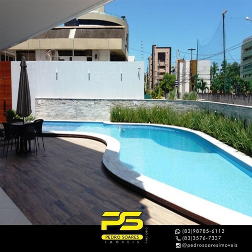 Apartamento Com 4 Dormitórios À Venda, 181 M² Por R$ 1.289.000,00 - Cabo Branco - João Pessoa/pb - Ap3834