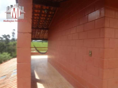 Imagem 10 de 24 de Linda Chácara Com 5 Dormitórios, Pomar, Bem Localizada, À Venda, 2000 M² Por R$ 320.000 - Zona Rural - Pinhalzinho/sp - Ch0198