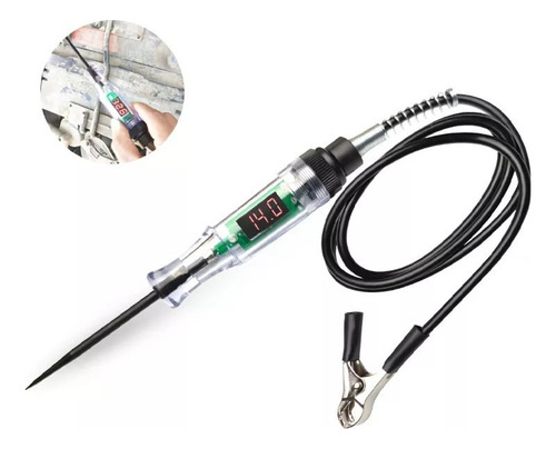 Probador De Circuito Eléctrico Automotriz 6-12-24v