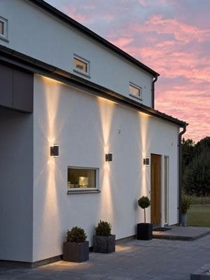 Imagen 4 de 10 de Aplique Bidireccional Exterior 2 Gu10 Apto Led Candil Mao