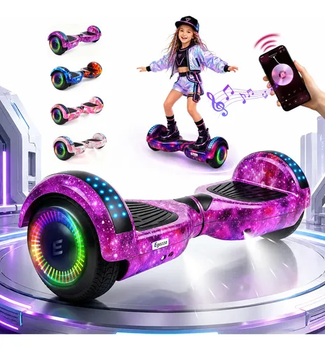 Hoverboard Egazza K5 Pro Skate Elétrico 500w Com Bluetooth