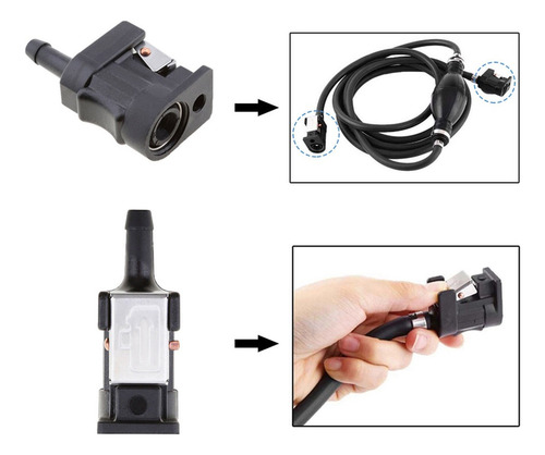 . Conector Rápido De Línea De De 6 Mm For Motor Marino