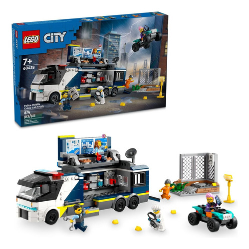 Lego City Police Mobile Crime Lab Truck 60418