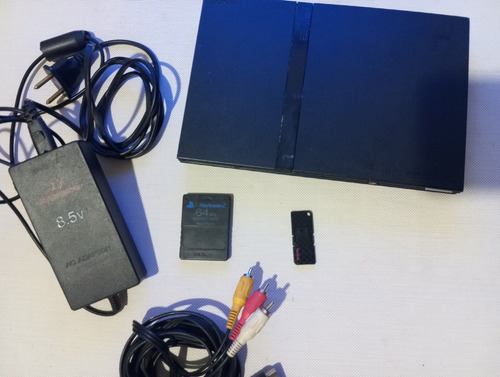 Play Station 2 Slim / Leer Descripcion / Funcionando. Negro (Usado)