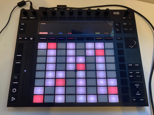 Push 2 Ableton Preto