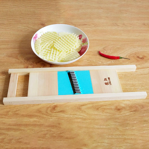 2 X 6 Cortadores De Patatas Con Rejilla, Cortador 2 Piezas