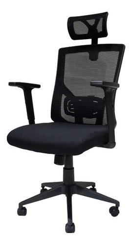 Silla de oficina ergonómica de tela de malla, color presidente ejecutivo, silla de oficina del presidente ejecutivo, altos ajustes, tela de malla, tela de malla, negro