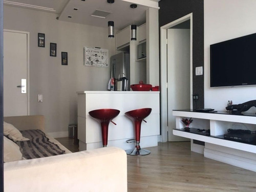Imagem 1 de 10 de Flat À Venda, 47 M² Por R$ 350.000,00 - Moema - São Paulo/sp - Fl0001 - 69791819