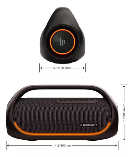 Altavoz portátil resistente a salpicaduras con Bluetooth® y NFC