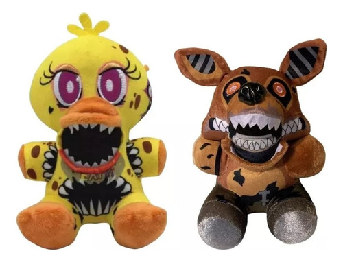 Pack 2 Peluche Five Nights At Freddys Colección Exclusivo