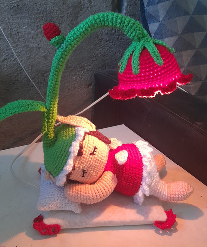 Lámpara Elfo Amigurumi Crochet