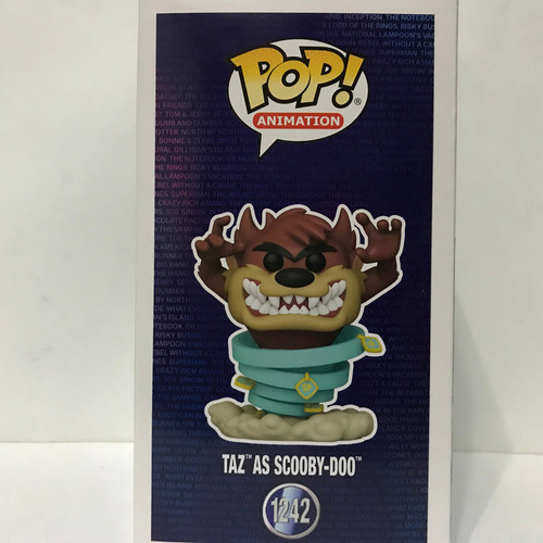 Funko Pop Anime Warner Bros 100 Taz As Scooby-doo