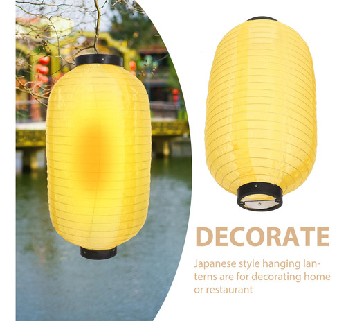 Linternas Plegables De Estilo Japonés, 2 Unidades, Impermeab