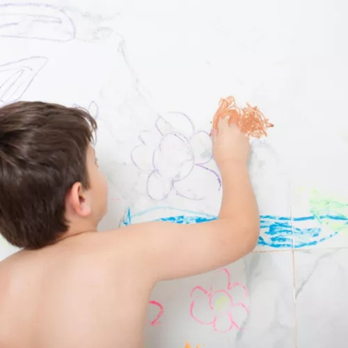 Juego Infantil Crayones Para La Bañera 12 Colores + Esponja