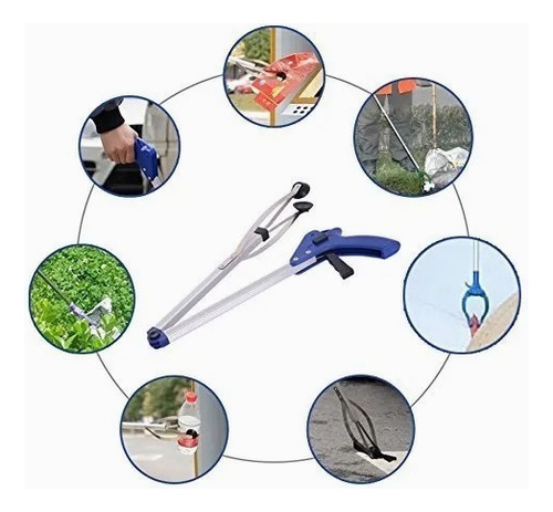 . Pistola Alcanza Objetos Con Pinza Extencion De Mano