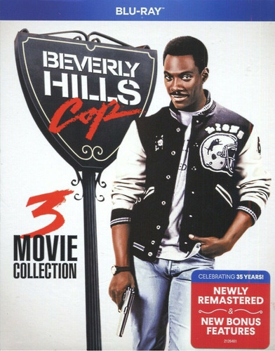 Blu-ray Beverly Hills Cop / Un Detective Suelto En Hollywood / 3 Films