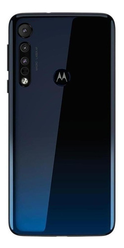 Motorola One Macro 64 GB space blue 4 GB RAM - Bom (Recondicionado)