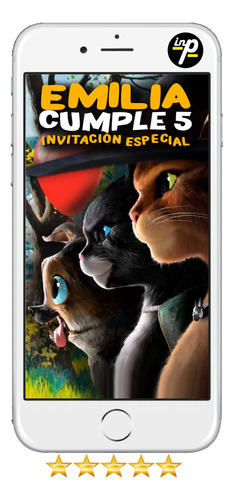 Video Invitación Animada Gato Con Botas 2 - La Mejor X Lejos