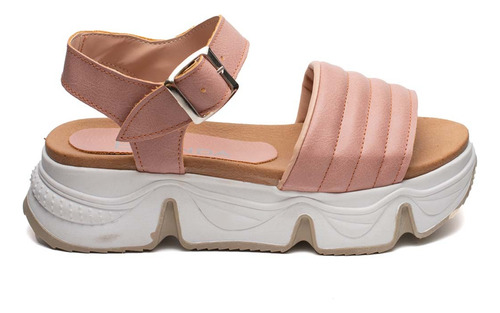 Sandalias Mujer Plataforma Moda Juvenil Material Ecologico