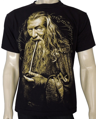 Camiseta De Filme: O Senhor Dos Anéis / O Hobbit - Gandalf