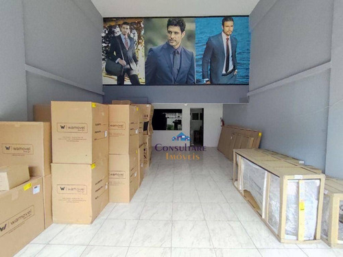 Imagem 2 de 27 de Loja Para Alugar, 160 M² Por R$ 5.500,00/mês - Centro - Santos/sp - Lo0063