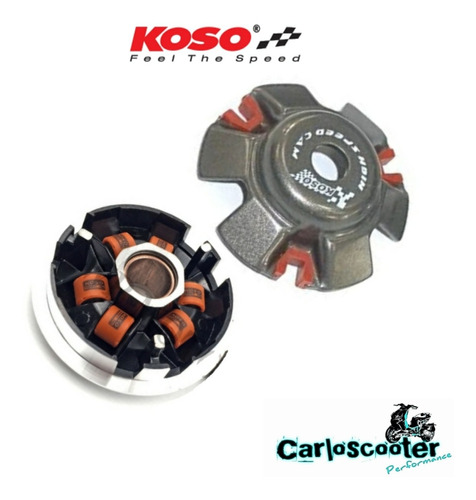 Variador Koso Para Moto Scooter Con Motor Gy6 125cc150cc 