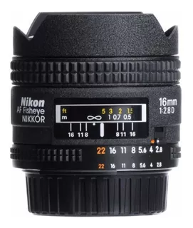 Nikon 16mm Fisheye Af F/2.8