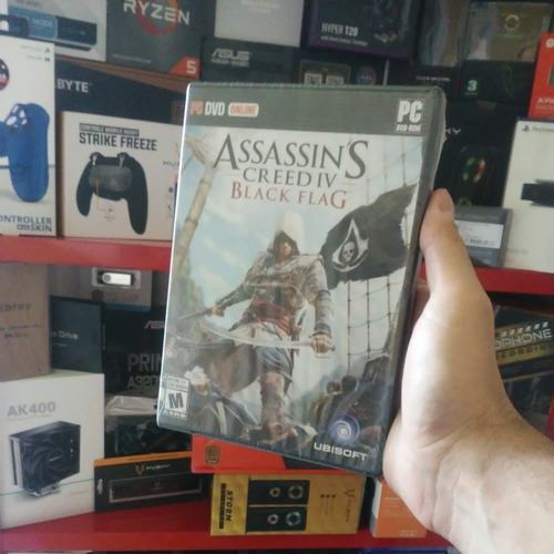 Juego de DVD para PC Assassins Creed IV Black Flag